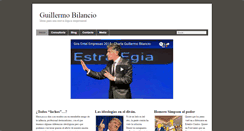Desktop Screenshot of guillermobilancio.com